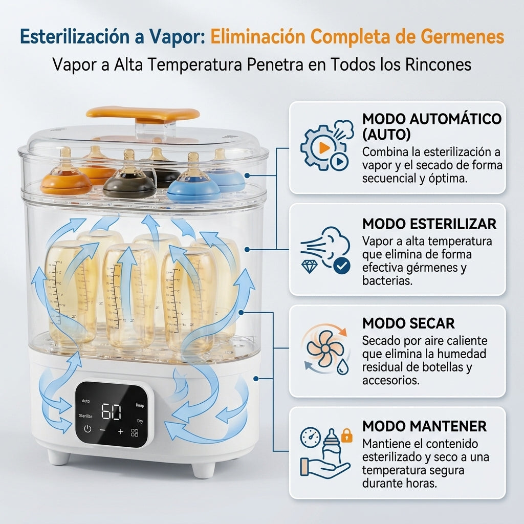 Esterilizador de biberones