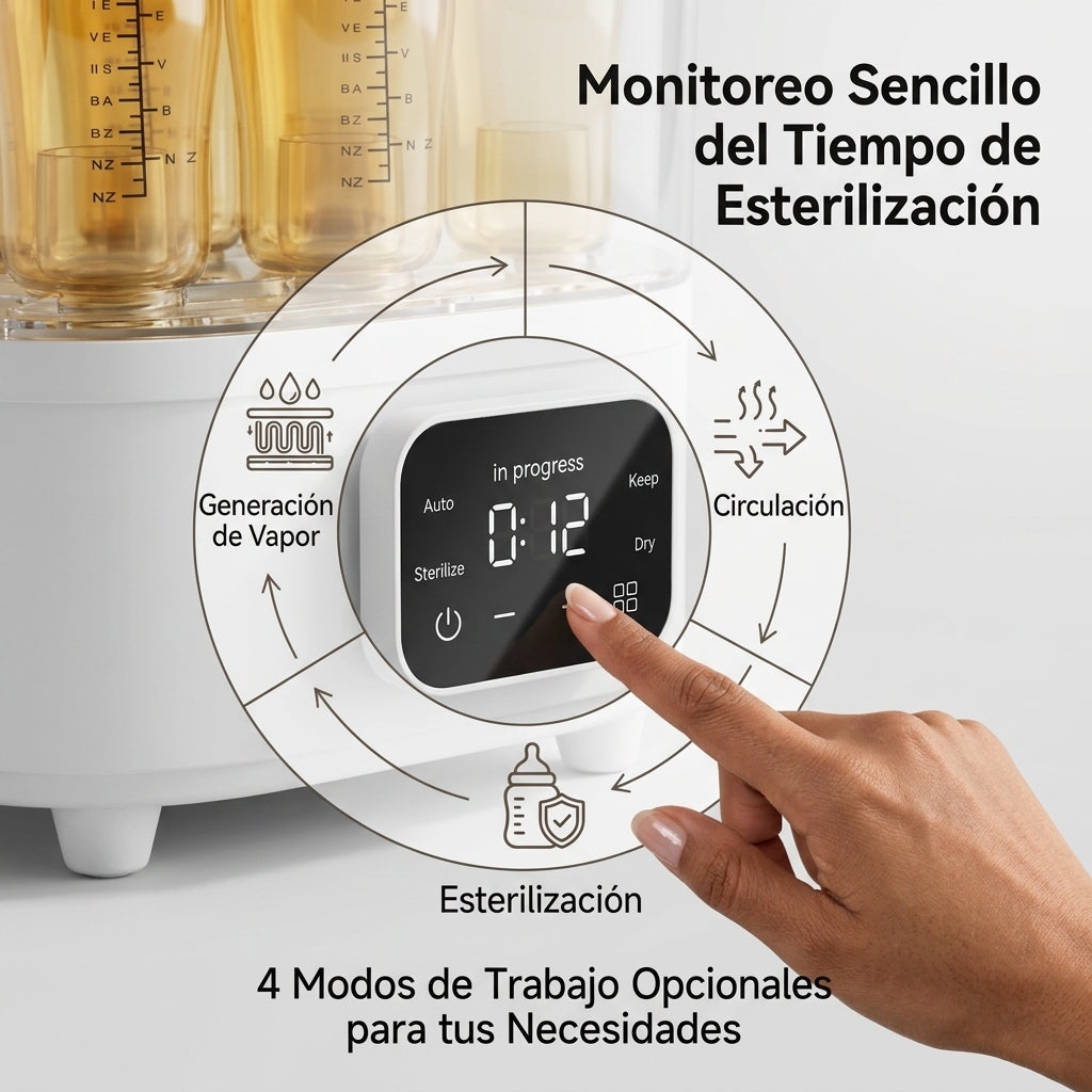 Esterilizador de biberones