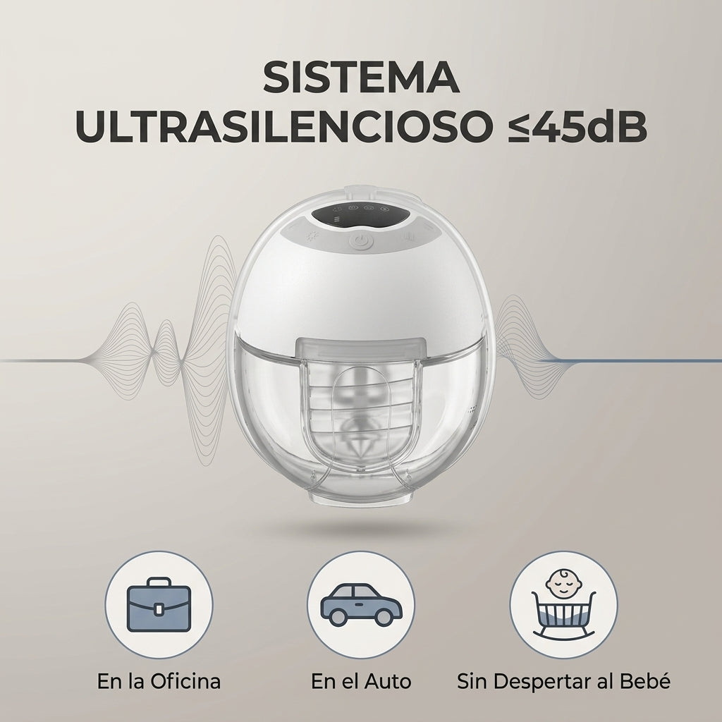 Extractor de leche materna eléctrico